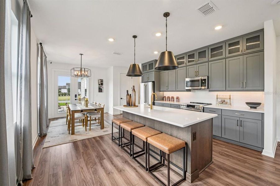 Furnished interior view inside a new home in Northlake Classical, Winter Garden (Image 11). Furnished interior view inside a new home in Northlake Classical, Winter Garden (Image 11).