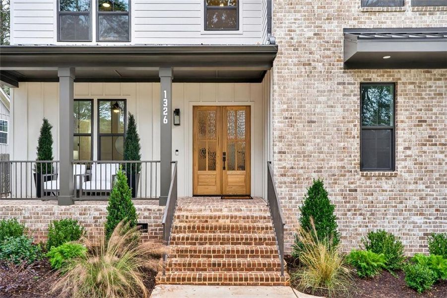 Exterior details and patio area of a home in , Decatur (Image 29).