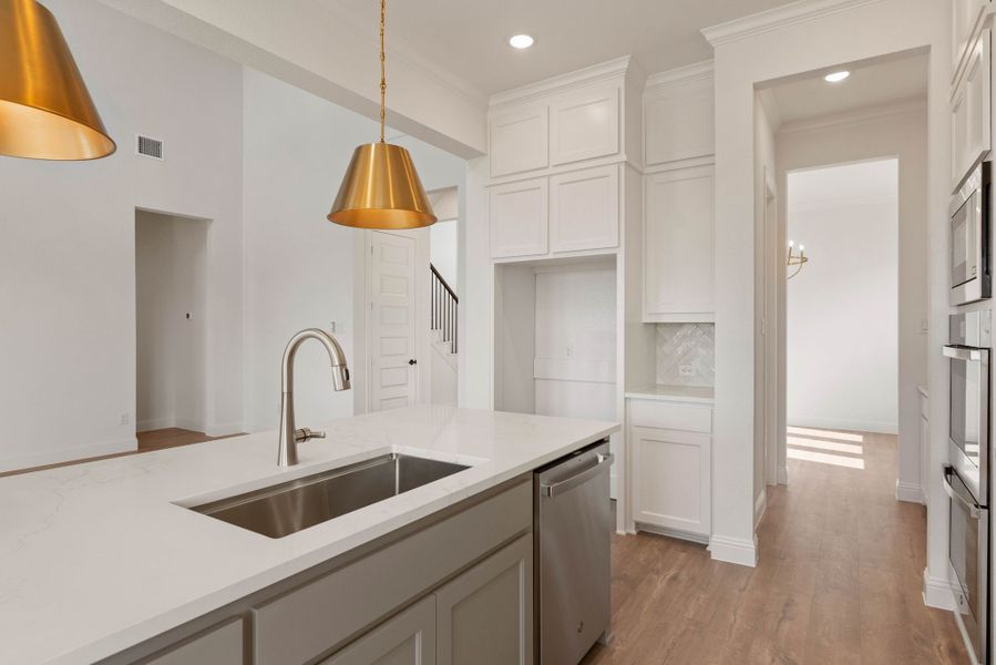 Representative furnished interior of a home built from the Ashley by Our Country Homes in Parks of Aledo, Aledo (Image 10).