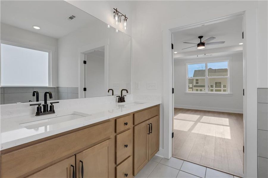 Furnished interior view inside a new home in Twin Lakes, Hoschton (Image 5).