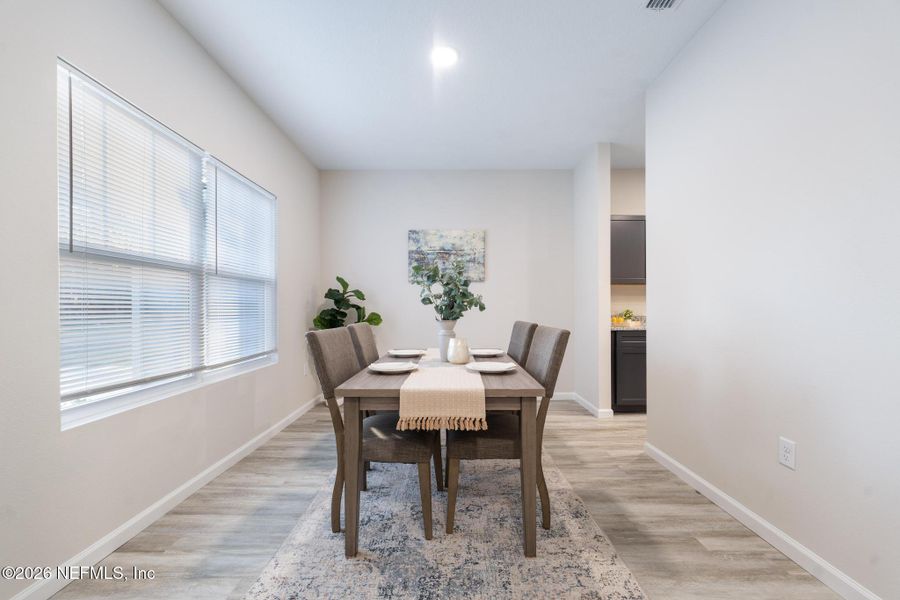 Furnished interior view inside a new home in , Jacksonville (Image 17).