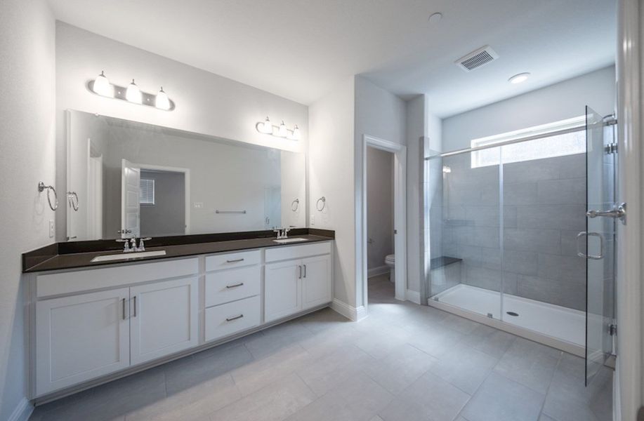 Watercolor Primary Bathroom