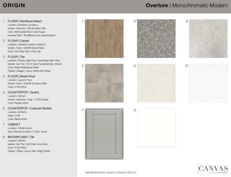 Sample of building materials used in homes in Windance Lake, Loganville (Image 4). Sample of building materials used in homes in Windance Lake, Loganville (Image 4).