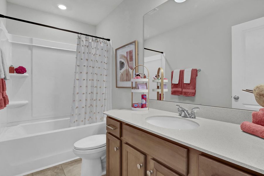 Furnished interior view inside a new home in , Manning (Image 17).