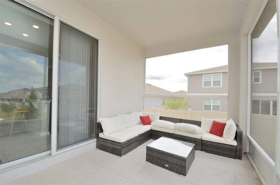 Furnished interior view inside a new home in Seasons at Eden Hills, Lake Alfred (Image 26).