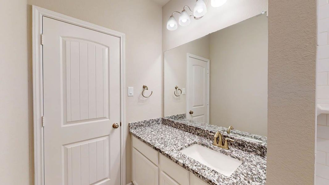 Furnished interior view inside a new home in Sterling Meadows, Salado (Image 8).