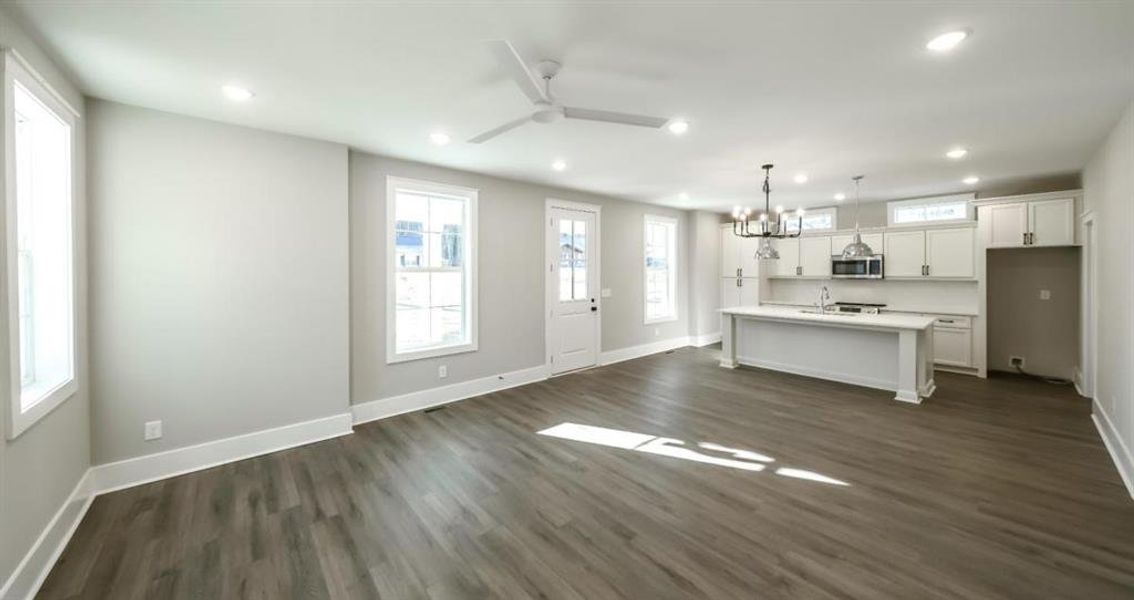 Spacious, unfurnished interior of a new home in , Bowdon (Image 19).