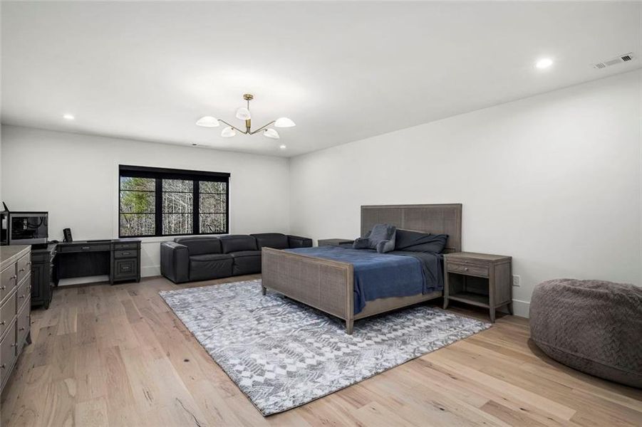 Furnished interior view inside a new home in , Alpharetta (Image 59).