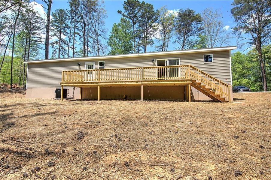 Exterior details and patio area of a home in , Talking Rock (Image 15).