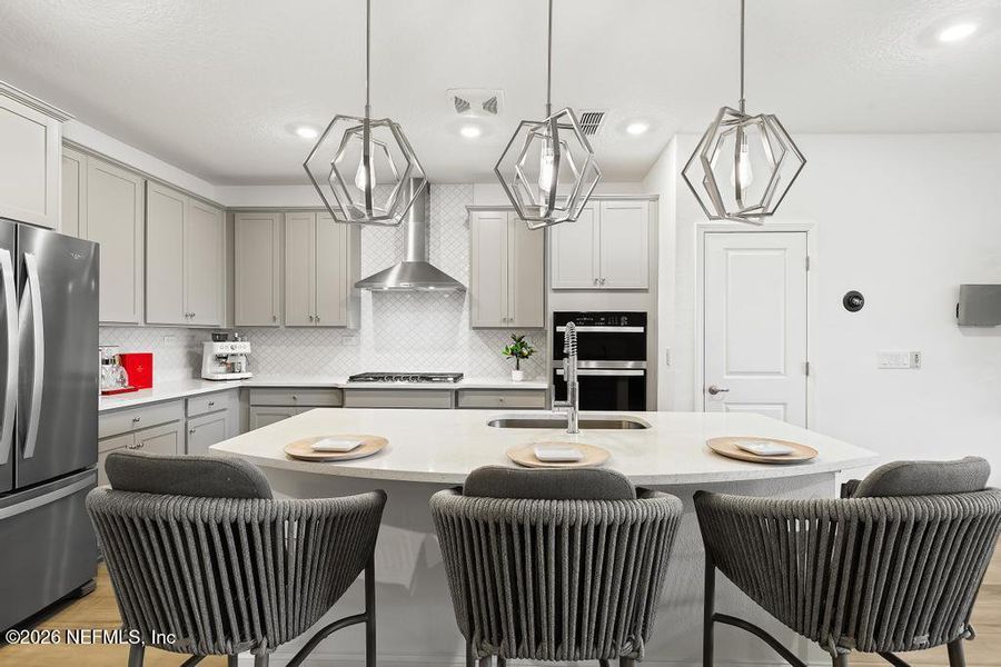 Furnished interior view inside a new home in , St. Augustine (Image 51).