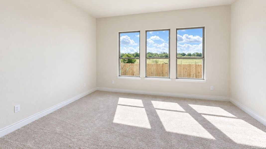 Spacious, unfurnished interior of a new home in Legacy at Lake Dunlap, New Braunfels (Image 16).