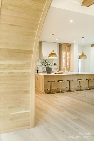 Close-up of interior finishes inside a home in , Charlotte (Image 13).