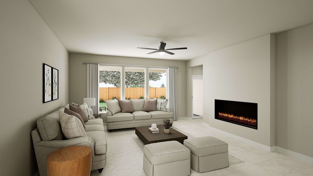 Furnished interior view inside a new home in Mason Woods, Cypress (Image 14). Furnished interior view inside a new home in Mason Woods, Cypress (Image 14).