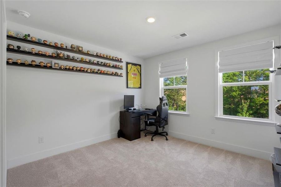 Furnished interior view inside a new home in , Dallas (Image 39).