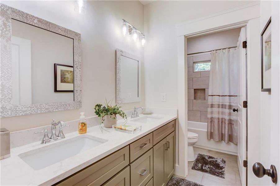 Furnished interior view inside a new home in , Duluth (Image 11).