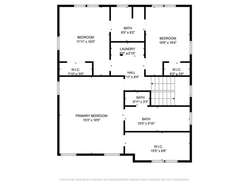 2D floor plan layout of this home in , Scottdale, GA (Image 5).