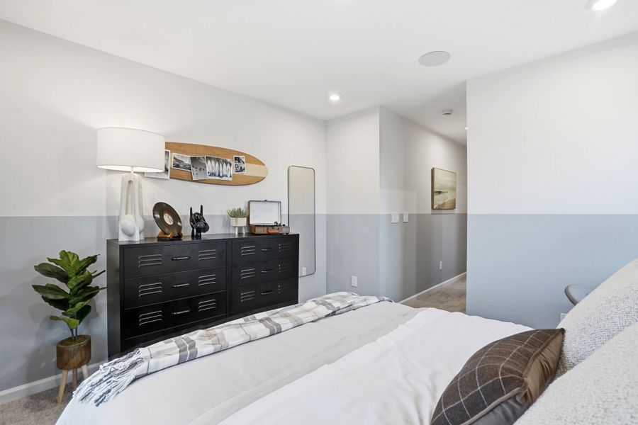 Sequoia Model upstairs bedroom