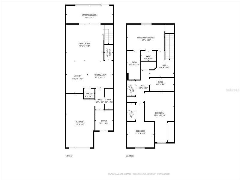 2D floor plan layout of this home in , Wesley Chapel, FL (Image 7).