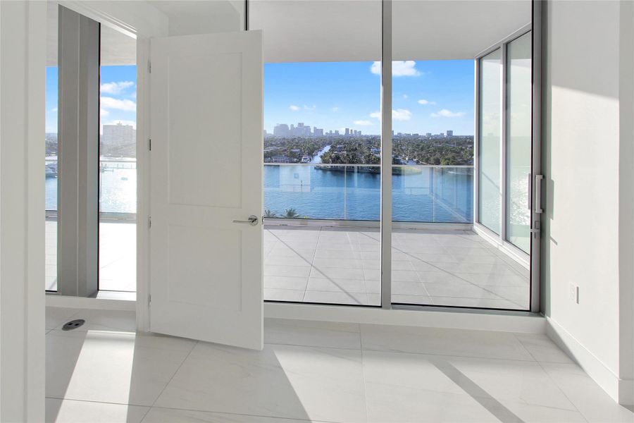 View from owner's suite