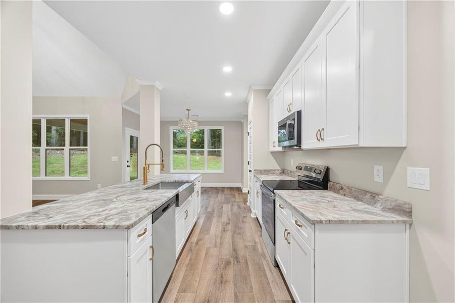 Furnished interior view inside a new home in , Nicholson (Image 5).