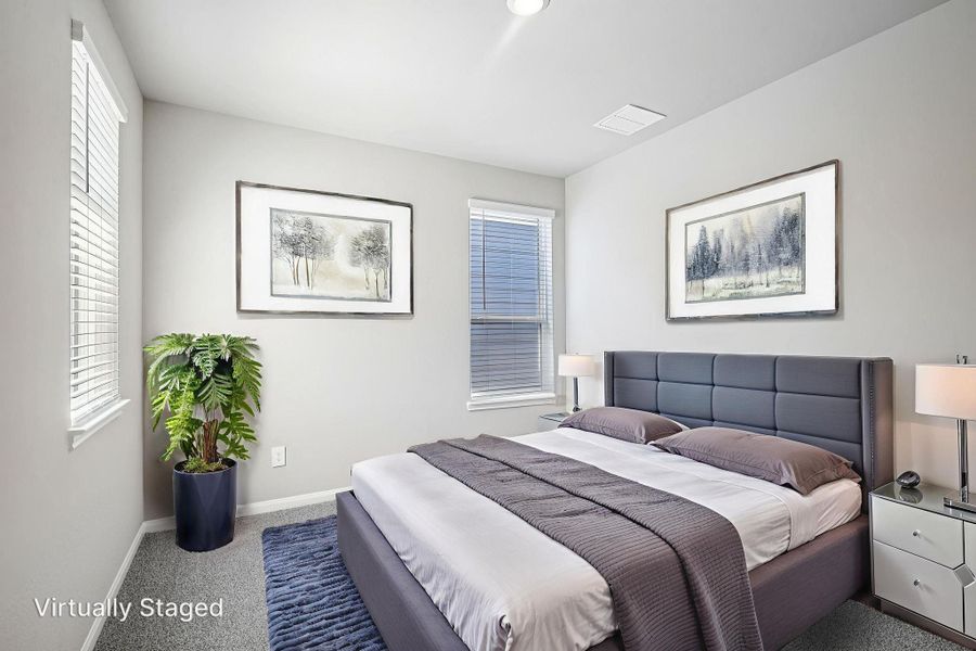 Furnished interior view inside a new home in Kemah Crossing - Luxe Series, Kemah (Image 9).