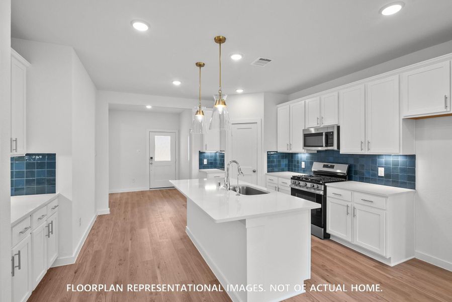 Furnished interior view inside a new home in Summerview, Fulshear (Image 5).