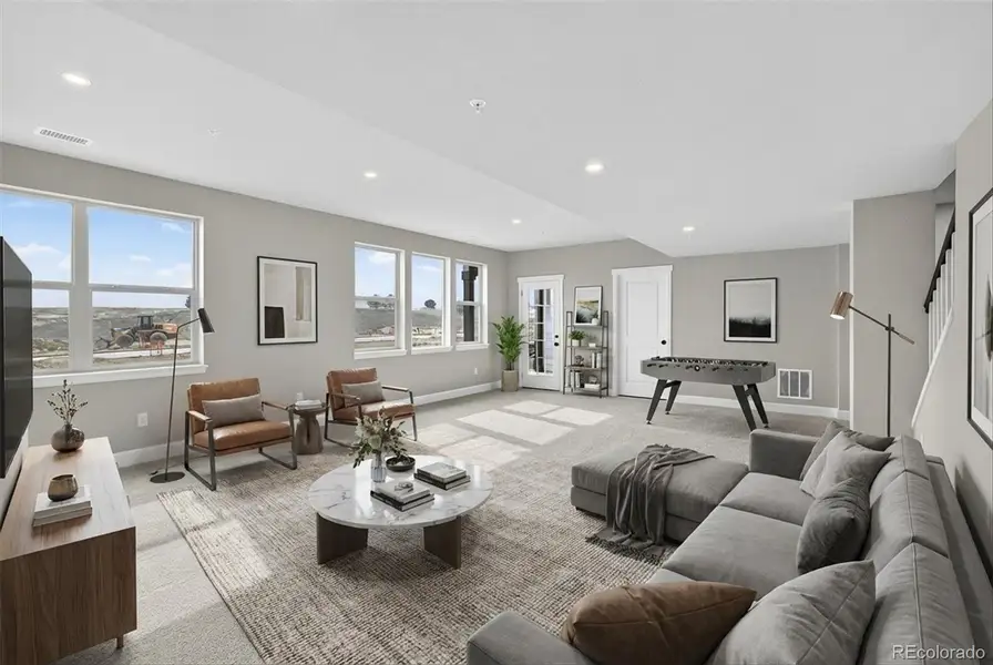 Virtually staged, furniture size & scale may not be accurate.