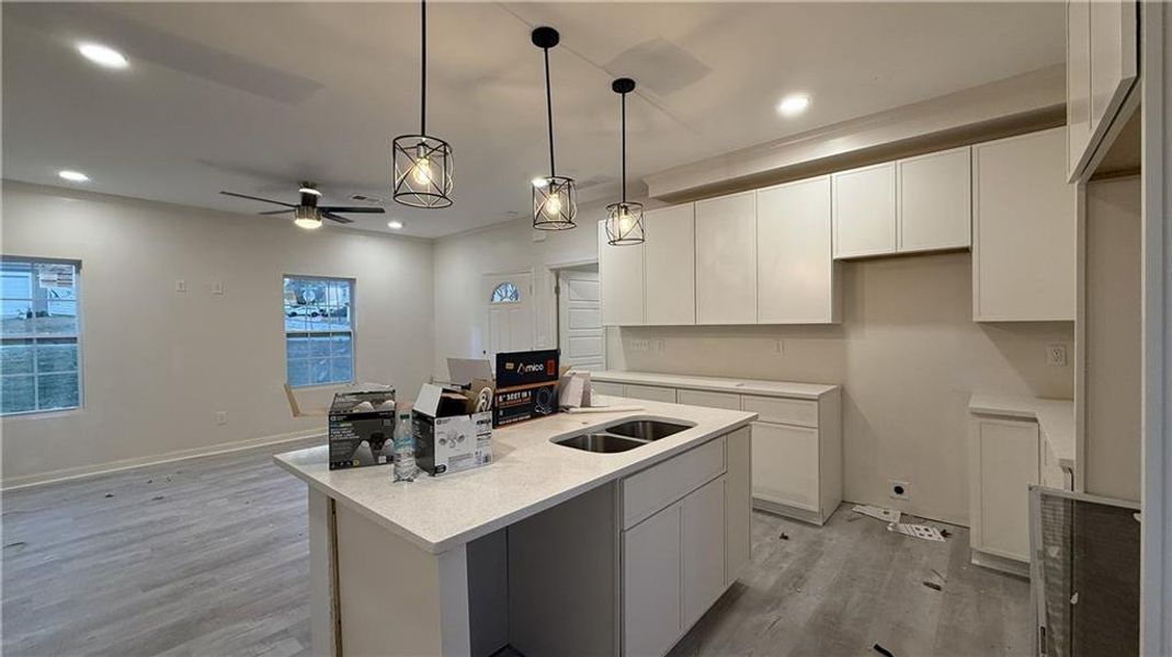 Furnished interior view inside a new home in , Jonesboro (Image 1).