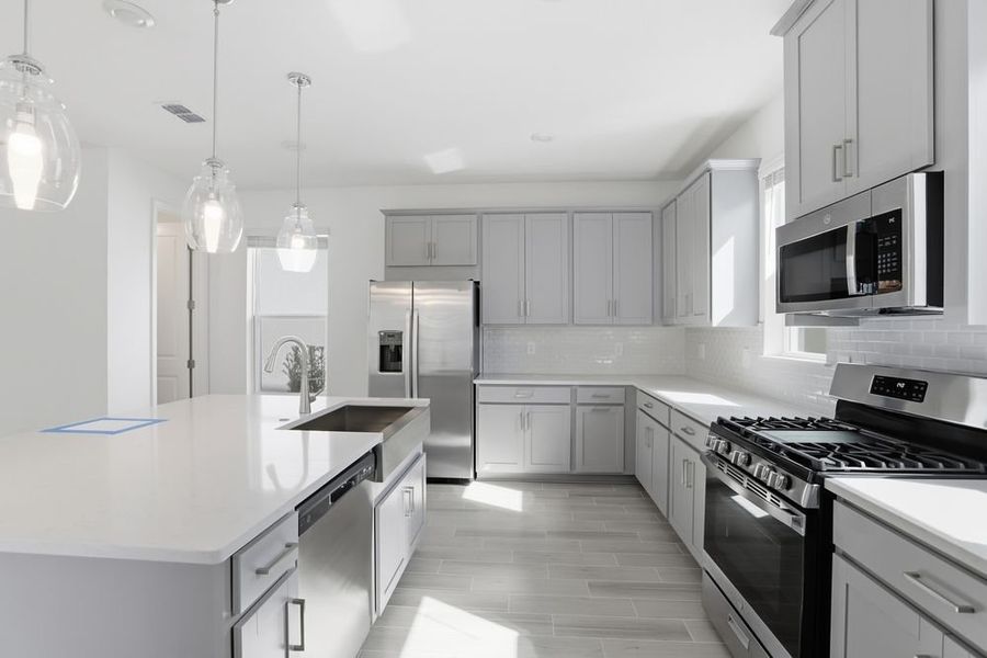 Representative furnished interior of a home built from the Ashwood by Taylor Morrison in Sunbridge, Orlando (Image 4).