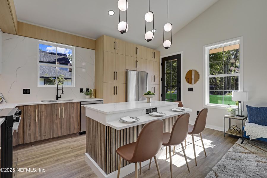 Furnished interior view inside a new home in , Jacksonville (Image 11).