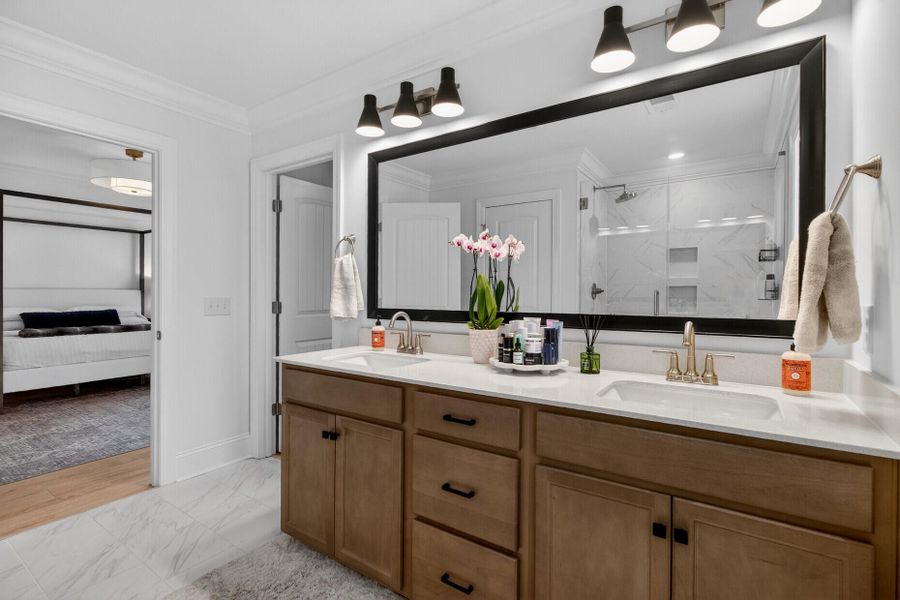 Furnished interior view inside a new home in , Summerville (Image 31).