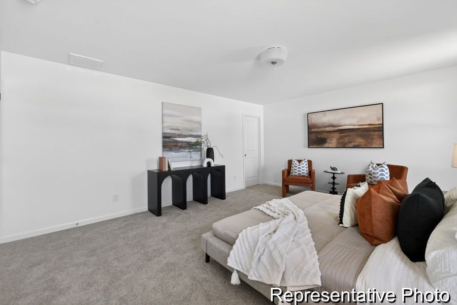 Furnished interior view inside a new home in Nathans Ridge, Lillington (Image 21).