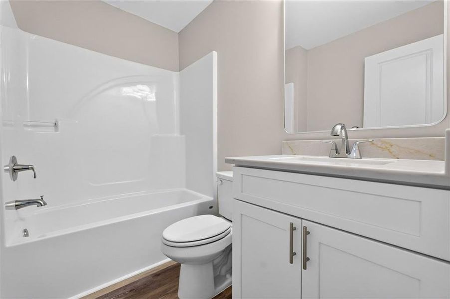 Furnished interior view inside a new home in , Gainesville (Image 12).