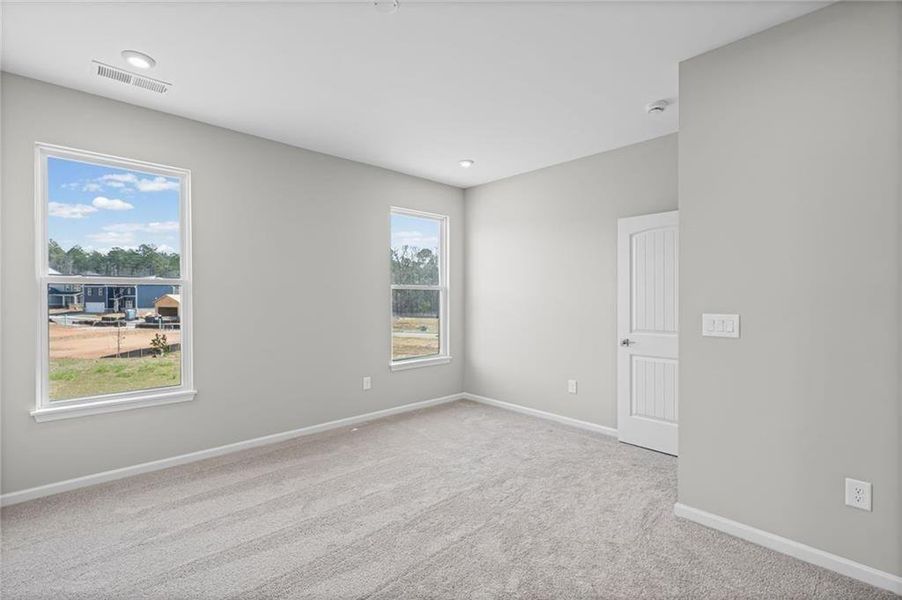 Spacious, unfurnished interior of a new home in Twin Lakes, Hoschton (Image 37). Spacious, unfurnished interior of a new home in Twin Lakes, Hoschton (Image 37).