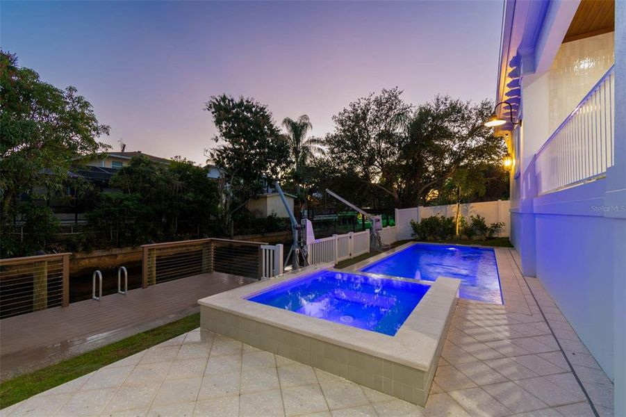Exterior details and patio area of a home in , Tampa (Image 46).