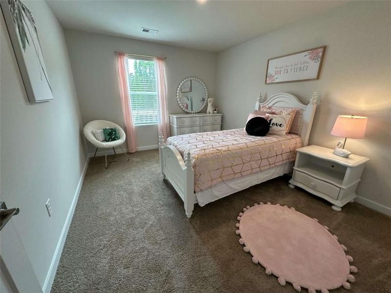 Furnished interior view inside a new home in Creekbend Overlook, South Fulton (Image 8).