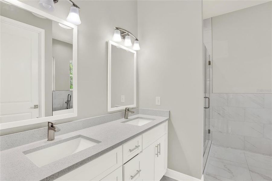 Furnished interior view inside a new home in , Tampa (Image 18).