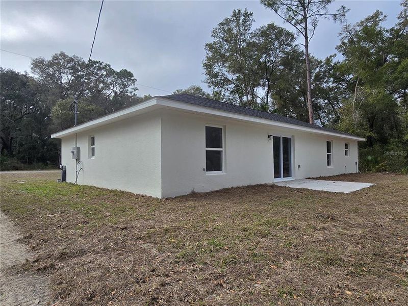 Exterior details and patio area of a home in , Ocklawaha (Image 21).