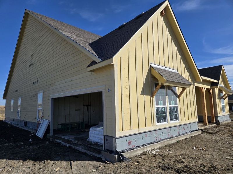 In-progress construction of a new home in Hillview Addition, Decatur, TX (Image 4).