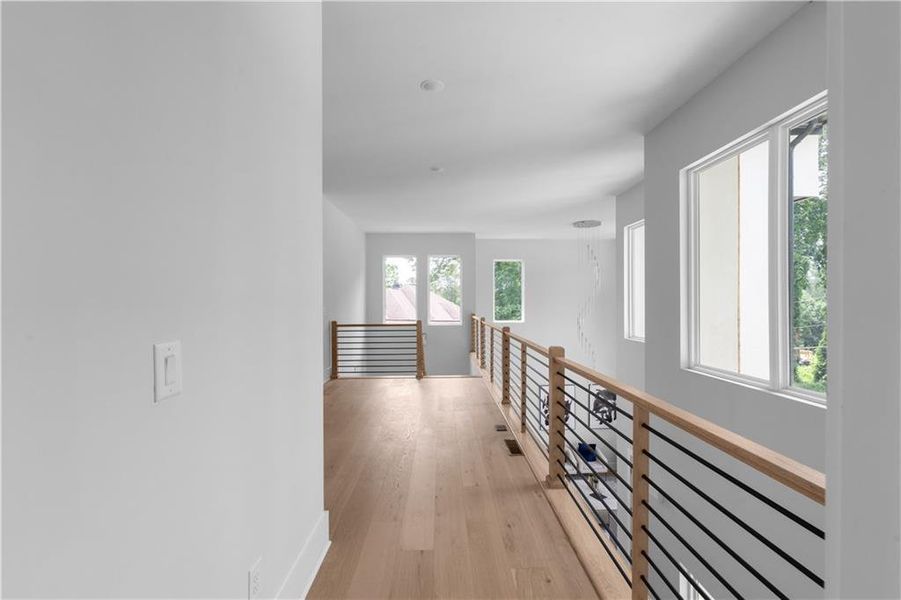 Spacious, unfurnished interior of a new home in , Atlanta (Image 85).