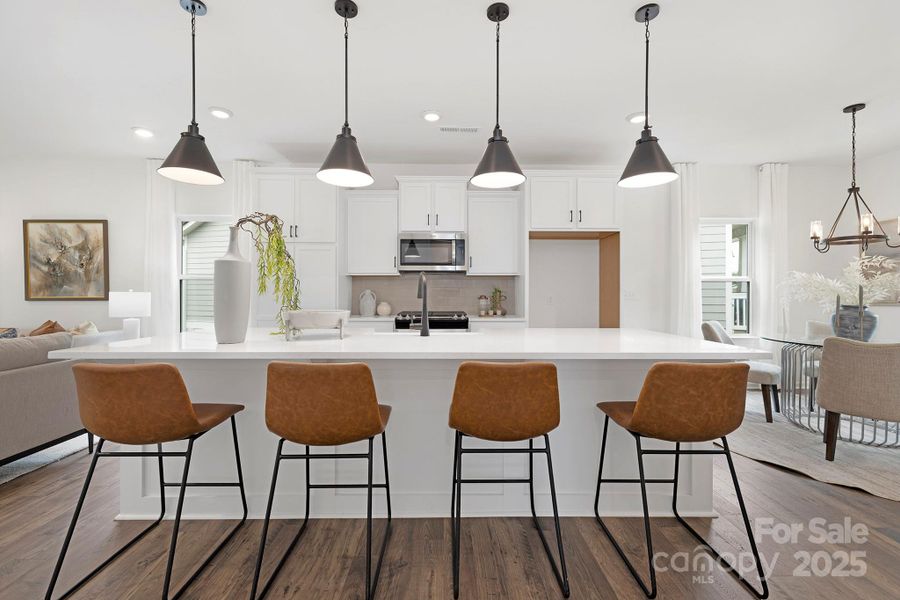 Furnished interior view inside a new home in Edgewater - The Cottages, Lancaster (Image 29).