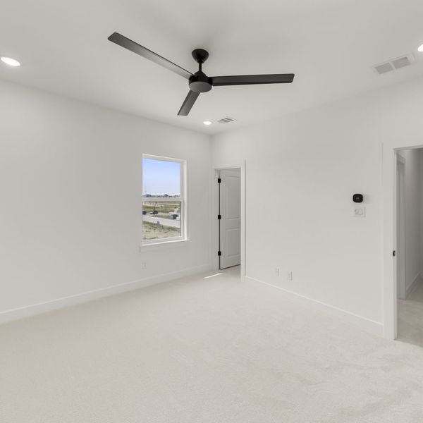 Spacious, unfurnished interior of a new home in Mustang Lakes, Celina (Image 84). Spacious, unfurnished interior of a new home in Mustang Lakes, Celina (Image 84).