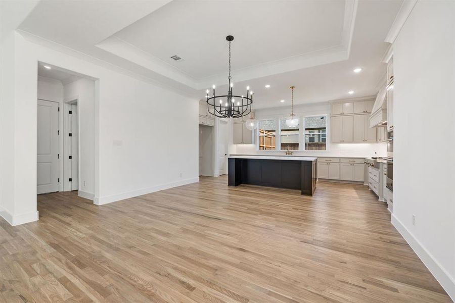 Spacious, unfurnished interior of a new home in NorthGlen, Haslet (Image 37).