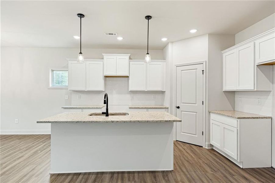 Furnished interior view inside a new home in , Dallas (Image 11).