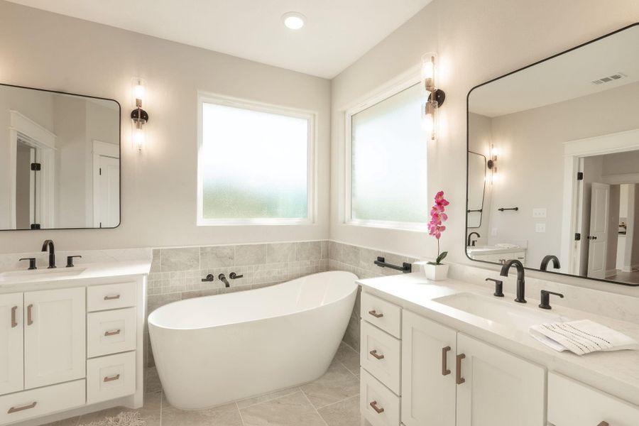 Furnished interior view inside a new home in , College Station (Image 8). Furnished interior view inside a new home in , College Station (Image 8).