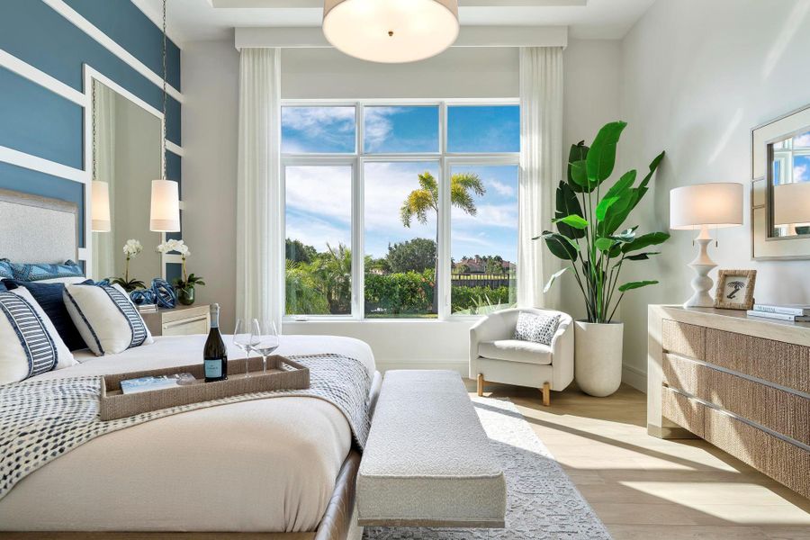 Furnished interior view inside a new home in , Port St. Lucie (Image 4).
