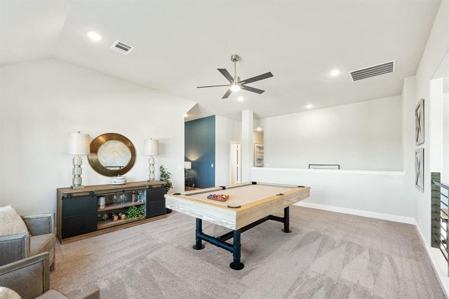 Furnished interior view inside a new home in Ridgepoint, Midlothian (Image 39).