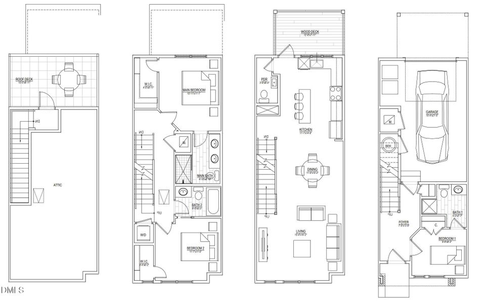 720 NOBLE TOWN WAY #105 FLOOR PLANS 720 NOBLE TOWN WAY #105 FLOOR PLANS