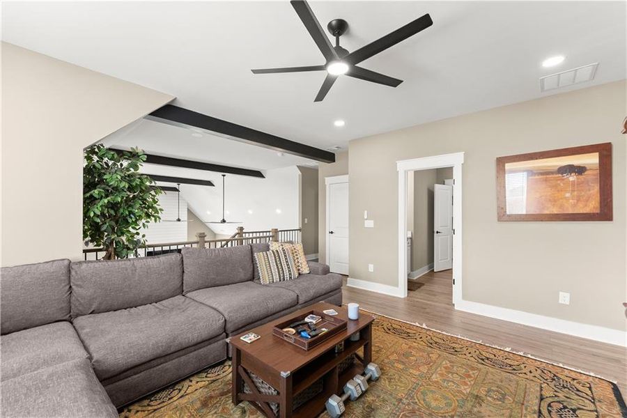 Furnished interior view inside a new home in , Dawsonville (Image 32).