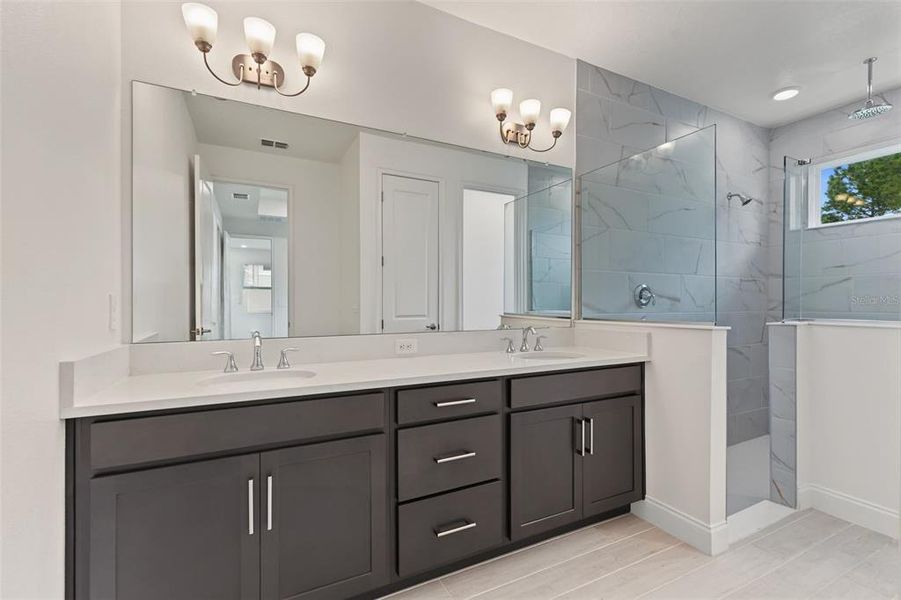 Furnished interior view inside a new home in Tamarack at Two Rivers, Zephyrhills (Image 5).